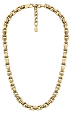 Produktbild von Fossil Raquel Damen Goldfarben Edelstahl Halskette, JF04954710