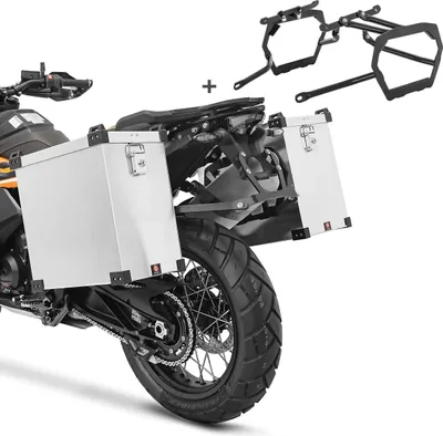 Produktbild von Alu Koffer Set für KTM 790 / 890 Adventure/ R 19-25 Namib 35-40 L mit