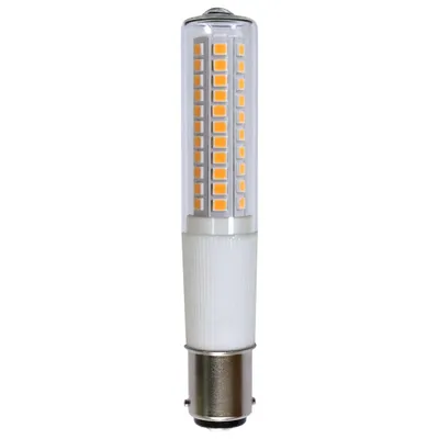 Produktbild von LED Leuchtmittel Röhre T18 8W = 65W B15d klar echte 840lm warmweiß 3000K 360° DIMMBAR