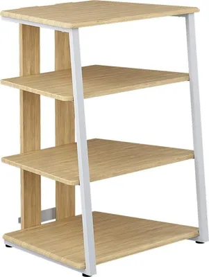 Produktbild von Aufbewahrungsregal Vicco Tonar Sonoma/Weiß 61 x 78 cm 4 offene Ablageflächen, Model 57353