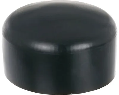 Produktbild von Alberts Pfostenkappe für runde Metallpfosten 60 mm Ø schwarz