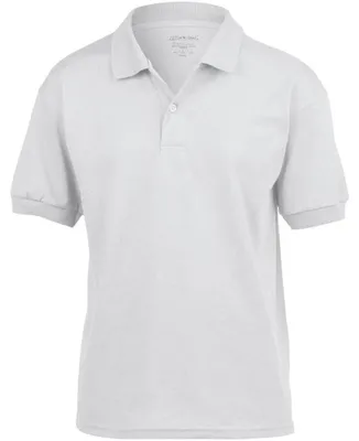 Produktbild von Gildan DryBlend Kinder Polo-Shirt FK402 (M) (Weiß)