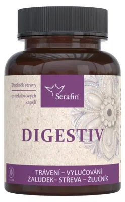Produktbild von Digestive - natürliche Kräuterkapseln 90 Kapseln - für eine bessere Verdauung und Ausscheidung