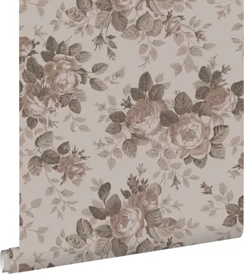 Obrázek produktu pro ESTAhome tapeta květinový vzor starorůžová 50 x 900 cm
