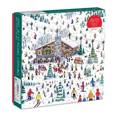 Obrázek produktu pro Galison Puzzle Lyžování na sjezdovce 1000 dílků