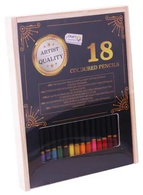 Immagine prodotto di Matite colorate Craft Sensations - 18 pezzi