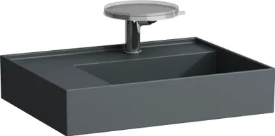 Immagine prodotto di LAUFEN Kartell lavabo, tablette gauche, 3 trous pour robinet, sans trop-plein, 600x460mm, H8103357581581, H8103357581581