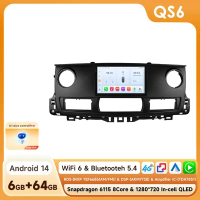 Zdjęcie produktu dla Radio samochodowe - Radio multimedialne - System audio samochodowy - Radio 2 DIN - Carplay, Android Auto - Ekran dotykowy 10,1 cala