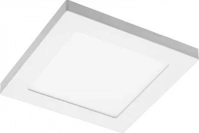 Image de Luminaire LED GTV MOZA 12W IP40 4000K carré blanc - LD-MZ12WKW-NB