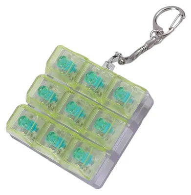 Produktbild von Tragbares Tastatur-Spielzeug mit angenehmem Klick-Feedback – Stressabbau, Konzentrationssteigerung, Entspannungshilfe am Arbeitsplatz