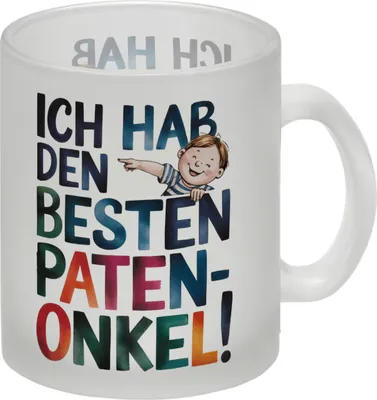 Produktbild von Bester Patenonke Glas Tasse