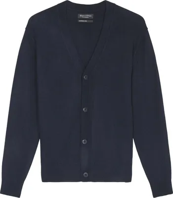 Produktbild von Marc O'Polo Strickjacke Regular Fit aus Lambswool-Blend mit V-Ausschnitt