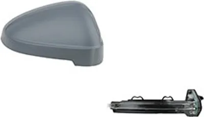 Produktbild von Johns, Spiegelkappe + LED-Spiegelblinker passend für Audi A4 8W 05/15- Rechts Beifahrer 8W0857528GRU 8W0857528 8W0949102 8W0949102A