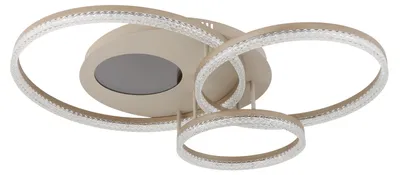 Productafbeelding van Plafondlamp zand bruin Sanford rond