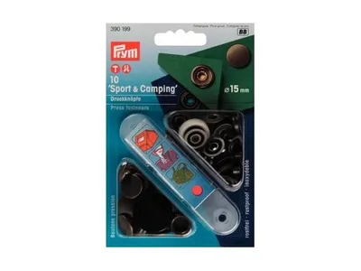Produktbild von Prym NF-Druckknopf Sport & Camping MS 15 mm altmessing