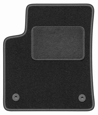 Immagine prodotto di Tappetino guidatore in moquette per Opel Crossland X 2017- (crossover) – 1 pezzo, grigio grafite, su misura – Wielganizator LUX