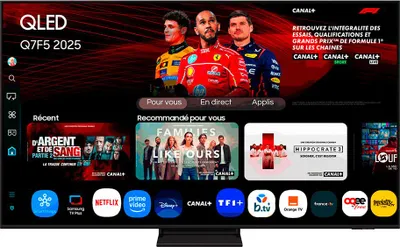 Image de Samsung Q7f5 Tq55q7f5au 55'' 4k Qled Tv Europe PAL / EU Plug 220V Europe PAL