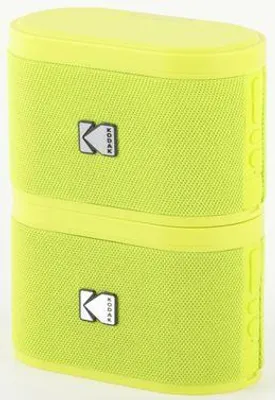 Immagine prodotto di Altoparlante wireless Kodak SoundBrix (giallo Yellin), 2 pezzi