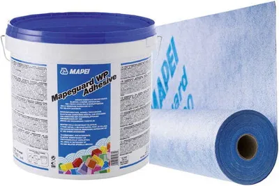 Produktbild von Klebemörtel MAPEI MAPEGUARD WP ADHESIVE 6,65kg flexibler zementärer Rollkleber