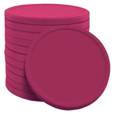 Produktbild von CombiCraft biologisch abbaubare Wertmarken Fuchsia - Durchmesser 29mm - 1000 Stück
