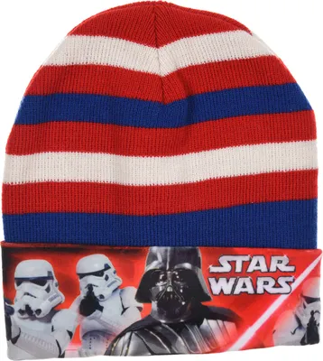 Produktbild von Star Wars Kinder Jungen Winter-Mütze Darth Vader Stormtrooper , Größe:52