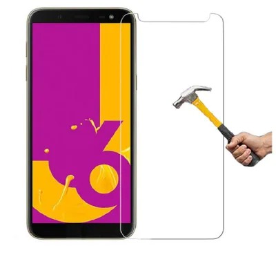 Produktbild von ino Schutzglas für Samsung Galaxy J6 2018 Panzerglas Displayschutzglas Schutz Glas Displayglas 9H Schutz