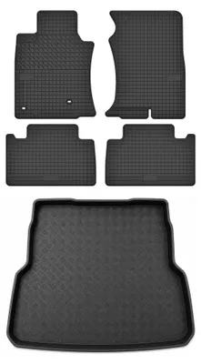 Obrázok produktu pre Gumové autokoberce SolidTread + vaňa kufra pre: Toyota Land Cruiser J150 2024- SUV 5 ks