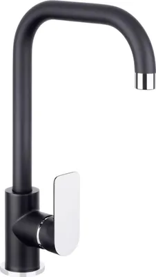 Produktbild von Cornat Einhebel-Spültischarmatur Noir schwarz-chrom