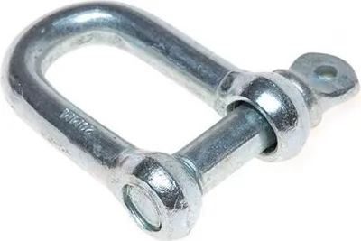 Produktbild von Schäkel Rundschäkel  Ø 20 mm Verbinder Sicherungsbolzen Befestigungshaken