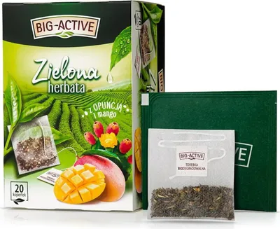 Produktbild von Grüner Tee mit Kaktusfeige + Mango 1,7 g x 20 Stück