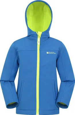 Immagine prodotto di Mountain Warehouse - Giacca Softshell per bambini MW2454 (146-152) (Kobalt)