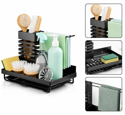 Küchenorganizer für die Spüle, 25,5 x 16 x 8,3 cm