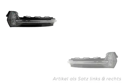 Produktbild von LED-Spiegelblinker passend für Audi A3 (8V) 04/12- Set links & rechts 8V0949101 8V0949101A 8V0949101C 8V0949102 8V0949102A 8V0949102C Johns