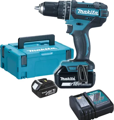 Produktbild von Makita DHP482RTJ Akku Schlag Bohrschrauber Solo 18V Li-Ion Lxt