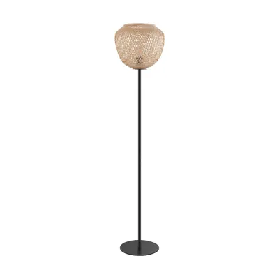 Image de Eglo 43264 DEMBLEBY E27 Lampadaire Ø320mm Noir Naturel