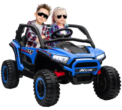 Produktbild von AIYAPLAY Elektro Kinderauto, Geländewagen mit 2,4G Fernbedienung, 5-7 km/h