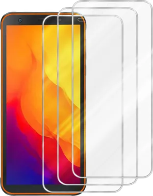 Immagine prodotto di Cadorabo 3x Pellicola protettiva per Blackview BV6300 PRO in CRYSTAL CLEAR Pellicola temperata protettiva dello schermo blindata