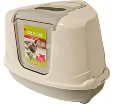 Productafbeelding van Moderna Hoekmodel kattenbak Grijs