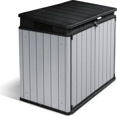 Produktbild von Trend Pool Technikbox | ohne Dosieranlage | Filter Trend Side Plus Ø 500 mm | Speck BADU Top 12  | Holzoptik in Grau