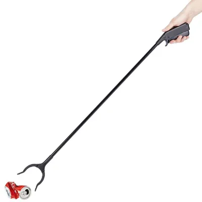 Image de Pince à déchets - 82 cm - Plastique - Noir