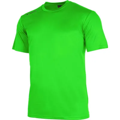 Image de Stanno, T-shirt de football à manches courtes pour hommes - Vert néon