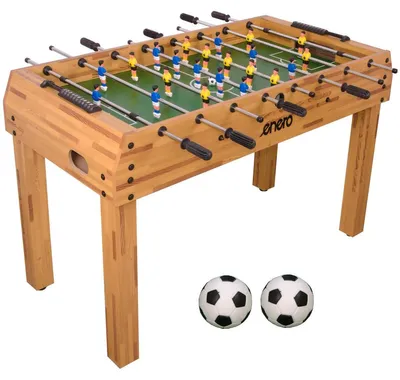 Produktbild von Tischfußballtisch 121 x 61 x 79 cm, aus Holz