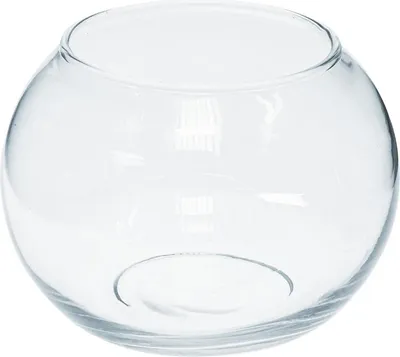 Produktbild von Runde Glasvase Dekoobjekt Tischdekoration Blumenvase Mini
