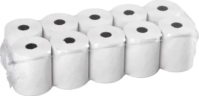 Produktbild von Rollen Thermopapier für Registierkasse, 10 St. - 55 g/m² - 57 mm x 30 m