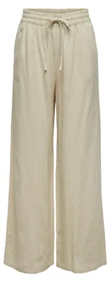 Produktbild von JDY Hose hohe Taille weiter Beinschnitt Kordelzug Seitentaschen Größe: L / 32L