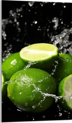 Produktbild von Glasschneidebrett 30x52 Limette