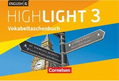 Produktbild von English G Highlight Band 3: 7. Schuljahr - Hauptschule - Vokabeltaschenbuch