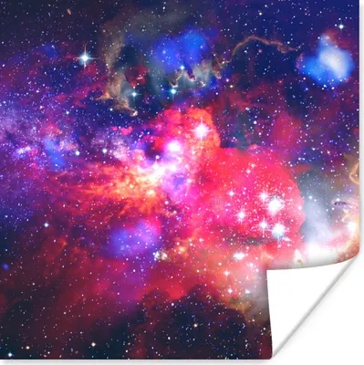 Produktbild von MuchoWow® Poster Weltraum - Sterne - Kosmos 75x75 cm - Wand Dekoration