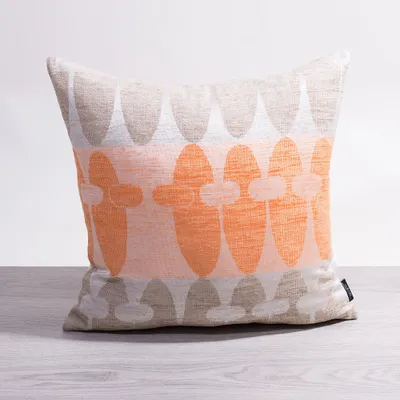 Produktbild von Kissen Deko von Lysel - orange Leiria 50x50 Polyacryl Polyester kissenbezug Dekokissen
