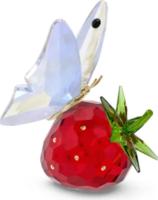 Image de Swarovski IDYLLIA:SCHMETTERLING UND ERDBEERE Neuheit 2024 5666846 9009656668467